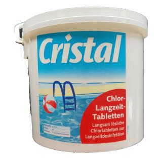 Cristal Chlorlangzeit-Tabletten 200 g 5 ,0 Kg