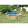 Terrasse f&uuml;r Pool Achteck 470x470 cm | 200x80x124 cm