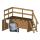 Gre Holzpool Oval Safran inkl. Deck 2, 620 x  395 x136 cm Basic Set