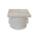 Styroporpool Deluxe-Set 6 - 8 x 1,50 m EPS 40, Treppe Gesamte Breite