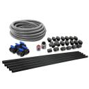 Styroporpool Deluxe-Set 6 - 8 x 1,50 m EPS 40, Treppe Gesamte Breite