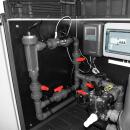 Technikbox mit Filteranlage und BAYROL Automatic Salt AS5