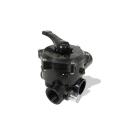 Speck 6-Wege-Side-Ventil BADU Mat R 41/3 GK | 1 1/2" | mit Ventilanschluss | Schwarz
