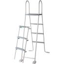 Gre Rundbecken-Set Atlantis, Stahlwand wei&szlig;, &Oslash; 460 X 132 cm