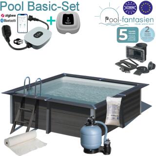 Gre Composite Kinderpool 315 x 315 x 96 cm Basic-SET