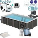 Gre Composite Rechteckpool 595 x 315 x126 cm SET 1