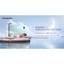 Full-Inverter W&auml;rmepumpe Dr. Silence ASC130 - 280  f&uuml;r 35~120 m&sup3; Pool