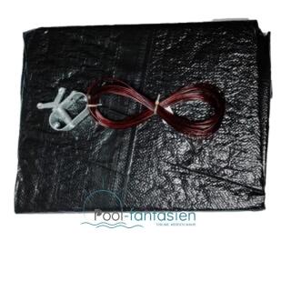 Pool-Winterabdeckplane 4,60 x 2,85 m Oval  Bali / Sumatra  ohne Netz