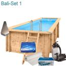 Interline Holzpool Bali 5,00 m x 2,50 m x 1,49 m SET 1