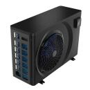 Procopi Holzpool Weva Octo +640,tief 146 cm Set 4