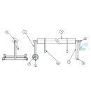 Peraqua, Ocean Kurbel f&uuml;r Aufrollvorrichtung