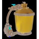 Urban Pool 6,5  x 3,5  X 1,33 m mit automatischer  Abdeckung Set 1