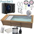 Urban Pool 6,5  x 3,5  X 1,33 m mit automatischer...