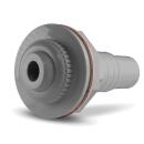 Einlaufd&uuml;se in grau Anschluss  &Oslash; 32/38 mm,