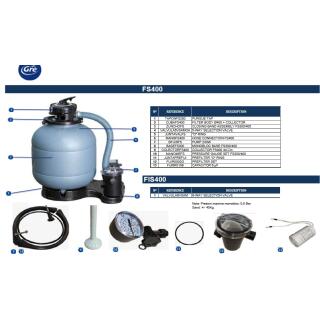 Gre Verbindungsschlauch von Pumpe zum Kessel FS400