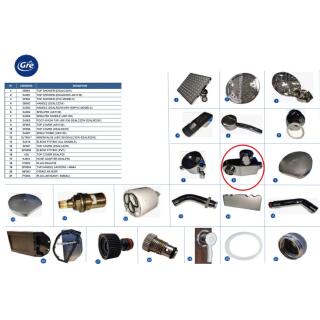 Gre Fu&szlig;dusche f&uuml;r (AR1130-DSALC32W-DSALR32W)