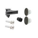Set Astralpool Skimmer Slim Seaview | inkl. 2 Astralpool Multiflow Einlaufd&uuml;sen u. Mauerdurchf&uuml;hrung | Wei&szlig;