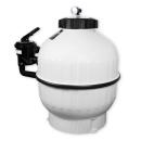 Astralpool Filterkessel Cantabric &Oslash; 600 mm | inkl. 1 1/2" Side Mount Ventil | Wei&szlig;