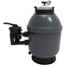 Poolex ROCK SIDE 650 GELCOAT Sandfilter &Oslash; 650 mm mit 6-Wege-Ventil