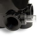 Astralpool 6-Wege-Ventilsatz 1 1/2" mit Anschlussverrohrung Schwarz | Bilbao