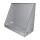 Technikwand 160 &times; 75 &times; 140 cm aus PP Sandwich &ndash; Signalgrau / Tiefschwarz