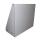 Technikwand 160 &times; 75 &times; 140 cm aus PP Sandwich &ndash; Signalgrau / Tiefschwarz