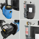 GFK &Oslash; 760 mm Sandfilteranlage Hochschicht Filterkessel HSF-4 | Besgo 5 Wege Ventil | Speck Poolpumpe Badu Prime ECO VS