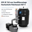 GFK &Oslash; 760 mm Sandfilteranlage Hochschicht...