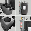 GFK &Oslash; 760 mm Sandfilteranlage Hochschicht Filterkessel HSF-4 | Besgo 5 Wege Ventil |  Inverpro IP30