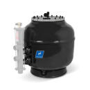 GFK &Oslash; 760 mm Sandfilteranlage Hochschicht Filterkessel HSF-4 | Besgo 5 Wege Ventil |  Inverpro IP30