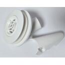 GRE Einlaufd&uuml;se Anschluss  &Oslash; 38 mm Abgewinkelt