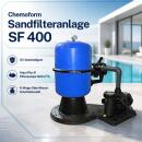 Chemoform Sandfilteranlage SF 400, geteiltem Kessel...