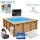 Interline Kinderholzpool Bali 2,10 x 2,10 m Set 2