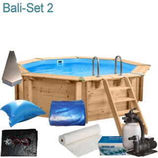 Interline Holzpool Bali 440 x 136 m Set 2