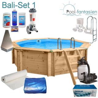 Interline Holzpool Bali 5,30x1,36m Set1