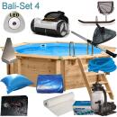 Interline Holzpool Bali 5,30 x1,36 m Set 4