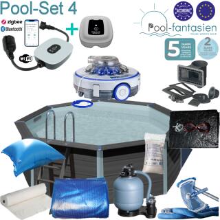 Gre Avantgarde Rundpool Set 4, Ø 410 cm