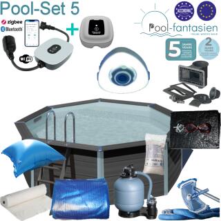 Gre Avantgarde Rundpool Set 5, Ø 410 cm