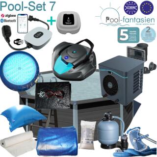 Gre Composite Rundpool Set 7, &Oslash; 410 cm