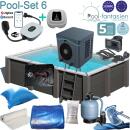 Gre Composite Rechteckbecken 455 x 315 x 126 cm SET 6