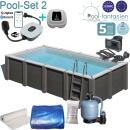 Gre Composite Rechteckpool 595 x 315 x126 cm SET 2
