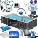 Gre Avantgarde Rechteckpool 595 x 315 x126 cm SET 4