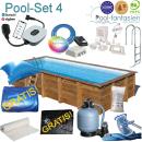 Gre Holzpool Evora 6,20  x 4,20 x 1,33 m Set 4