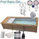 Urban Pool 6,5  x 3,5  X 1,33 m mit automatischer...