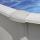 Gre Ovalbecken Set  Capri  730 x 375 x1,32m, in Graphitoptik Set 1:+ Sommer-u. Winterplane