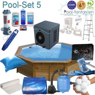 Gre Holzpool Lilli ca. 280 x107 cm Set 5