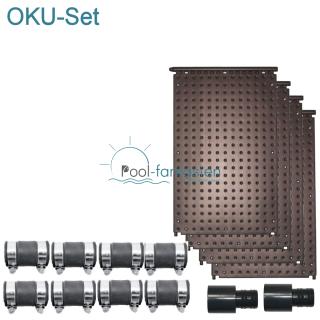 OKU Solarabsorber Pool Set 4 Typ 1000