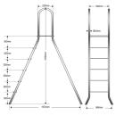 Aufstellleiter CLASSIC 150 | 2 x 5 stufen