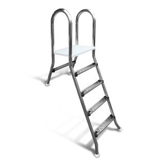 Aufstellleiter CLASSIC 120 | 40 mit 1 x 4 und 1 x 1 Stufe