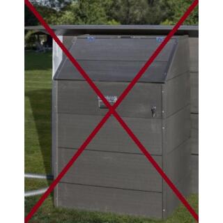 Nein, ohne Filterkasten